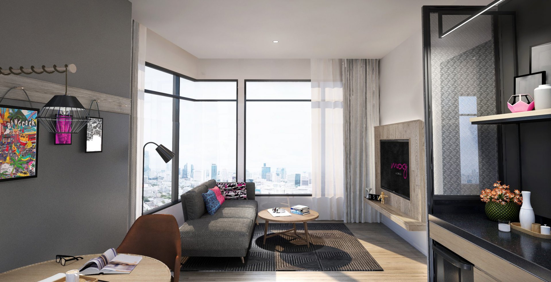 moxy hotel bangkok breakfast
